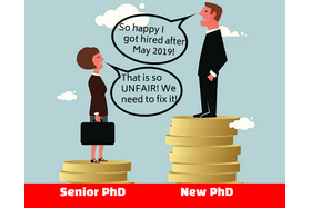 Foto da petição:Equal pay for PhDs at UiA and in Norway