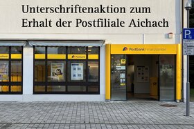 Bild der Petition: Erhalt der Aichacher Postfiliale