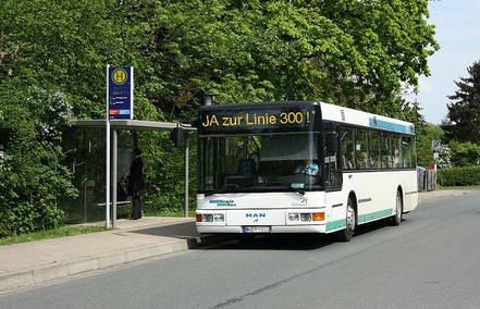 Foto della petizione:Erhalt der Buslinie 300 - direkt und ohne Umsteigen von Pattensen nach Hannover