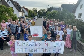 Малюнок петиції:Erhalt der fünf Bushaltestellen von Nordhausweg bis Hörne - Buslinie 19