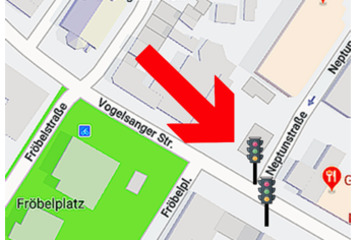 Bild der Petition Erhalt der Fußgänger-Ampel Vogelsanger Straße/Neptunstraße