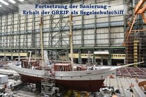 Slika peticije Erhalt der GREIF als Segelschulschiff – Fortsetzung der Sanierung