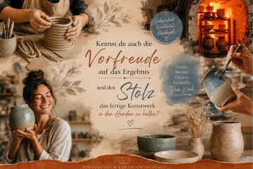 Image of the petition Erhalt der inklusiven Töpferwerkstatt und der Brennkapazitäten an der VHS Standort Nordhorn