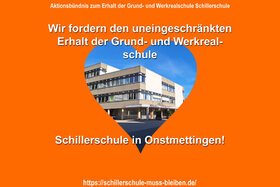 Picture of the petition:Erhalt der Schillerschule in Onstmettingen – Für unsere Kinder, unsere Schule, unsere Zukunft!