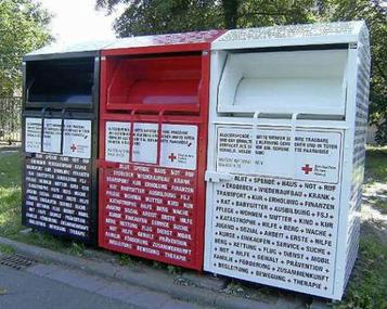 Billede af andragendet:Erhalt der Stellplaetze/Kleidercontainer vom "Deutschen Roten Kreuz" und deren Kleiderkammer 