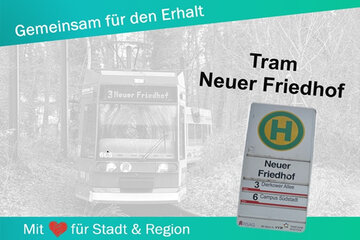Bild der Petition Erhalt der Tram-Linie bis Rostock Neuer Friedhof