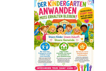 Image de la pétition Erhalt des Evangelischen Kindergarten – Schließung vom AWA (Anwanden) verhindern!