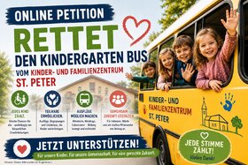 Bild der Petition: Erhalt des Kindergartenbusses des kath. Kinder- und Familienzentrums St. Peter (Bürstadt)