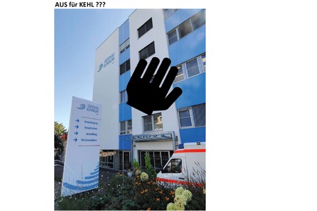 Снимка на петицията:Erhalt des Krankenhauses in Kehl