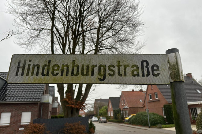 Immagine della petizione Erhalt des Namens der Hindenburgstraße in Leer