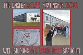 Dilekçenin görseli: Erhalt des Neuen Gymnasiums Nord. Für unsere Kinder. Für eine verlässliche Zukunft!