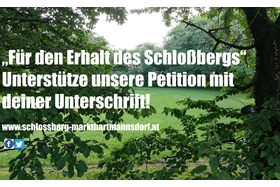 Bild der Petition: "Erhalt des Schloßbergs in Markt Hartmannsdorf"