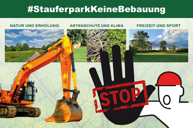 Image of the petition Erhalt Des Stauferparks Süd - Keine Bebauung!