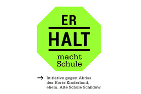 Foto e peticionit:ERHALT-macht-Schule, Initiative gegen den Abriss des Horts Kinderland, ehem. Alte Schule Schildow