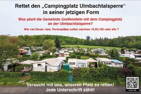 Bild der Petition: Erholungszentrum Ulmbachtalsperre - Camper kämpfen für den Erhalt in der aktuellen Form