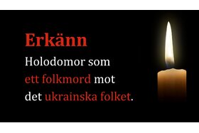 Bild på petitionen:Erkänn Holodomor som ett folkmord mot det ukrainska folket