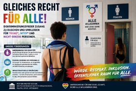 Bild der Petition: Erleichterung in Schwimmbädern für LGBTQ+