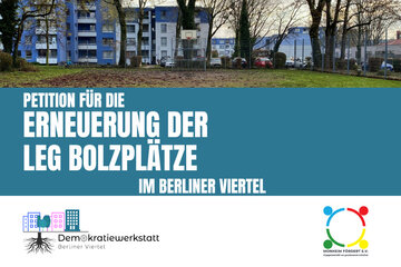 Bild der Petition Erneuerung der LEG Bolzplätze im Berliner Viertel
