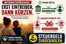 Bild der Petition: Erst eintreiben, dann kürzen!