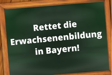 Bild der Petition Erwachsenenbildung in Bayern vor dem aus? Keine Antworten und keine Hilfe aus dem Kultusministerium