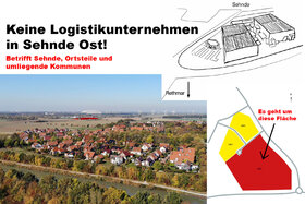 Obrázok petície:Es ist 5 vor 12: Kein Logistikunternehmen im geplanten Gewerbegebiet Sehnde-Ost!