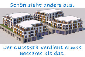 Photo de la pétition :Es reicht! Kein Betonkasten im Gutspark!