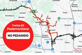 Foto della petizione:Esenzione del pedaggio sulla Milano-Meda (Tratta B2 della Pedemontana)