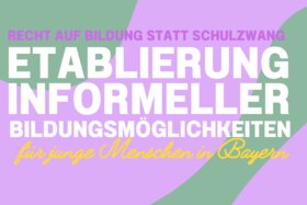 Pilt petitsioonist:Etablierung Informeller Bildungsmöglichkeiten für junge Menschen in Bayern