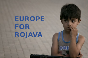 Kép a petícióról:Europe for Rojava