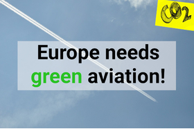 Image of the petition: Europe needs green aviation!