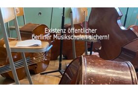 Bild der Petition: Existenz öffentlicher Berliner Musikschulen sichern!