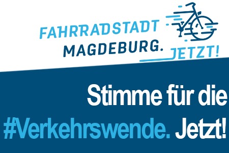 Imagen de la petición:Fahrradstadt Magdeburg. Jetzt! / FahrRad-Aktionstag 2017