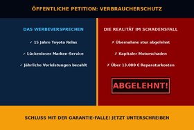 Bild der Petition: Faire Bedingungen bei freiwilligen Herstellergarantien: Gesetzliche Mindeststandards für Verbraucher