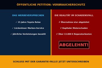 Imazh i peticionit Faire Bedingungen bei freiwilligen Herstellergarantien: Gesetzliche Mindeststandards für Verbraucher