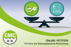 Bild der Petition: Faire kWh-Abrechnung an öffentlichen sowie an halböffentlichen Ladepunkten für eFahrzeuge.