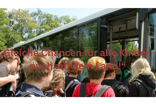 Petitsiooni pilt Faire Schülerbeförderung für Kinder der Grund- und Mittelschule Haibach – gleiche Chancen für alle!