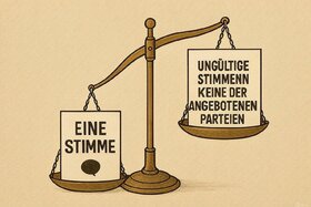 A petíció képe: Faire Sitzverteilung: Aktive Wahlbeteiligung muss über Parlamentssitze entscheiden!