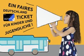 Peticijos nuotrauka:Faires Deutschland-Ticket für Kinder und Jugendliche