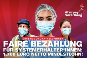 Pilt petitsioonist:Fairpay für Corona Heldinnen