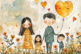 Dilekçenin görseli: Familie Kharkheli (Koba und Familie) ist ein Teil von uns und soll es BLEIBEN!