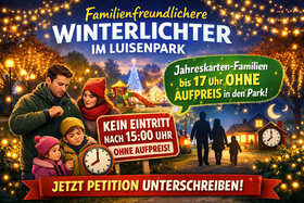 Image of the petition: Familienfreundlichere Winterlichter im Luisenpark