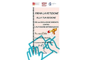 Immagine della petizione Fermiamo l'autonomia differenziata in Lombardia! Insieme possiamo, diversi e unite/i