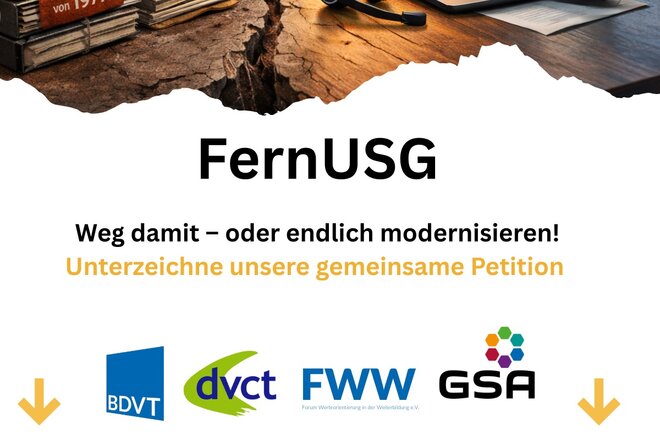 Imagen de la petición Fernunterrichtsschutzgesetz jetzt reformieren!