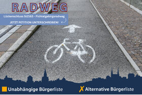 Bild der Petition: Fichtelgebirgsradweg - Lückenschluss Staatsstraße 2163 und Radwege-Wirrwarr beseitigen