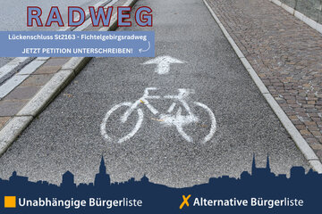 Imagen de la petición Fichtelgebirgsradweg - Lückenschluss Staatsstraße 2163 und Radwege-Wirrwarr beseitigen