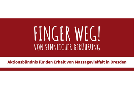 Imagen de la petición:Finger weg! von sinnlichen Massagen! Für den Erhalt von Berührungsangeboten und Selbstbestimmung
