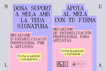 Imagen de la petición Firma por MELA: Mecanismo de estabilización profesional para artistas