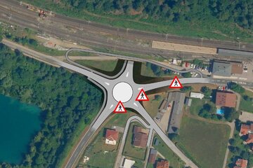 Imagen de la petición Föderlach: Sicher zum Bahnhof, sicher zum Badeteich!