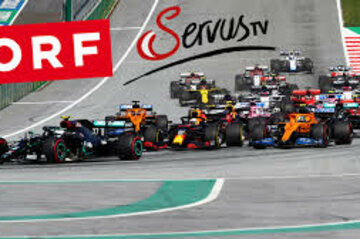 Billede af andragendet Formel 1 in Österreich exklusiv auf ServusTV