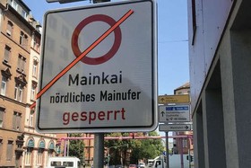 Slika peticije:Frankfurt: Mainufer-Sperre aufheben